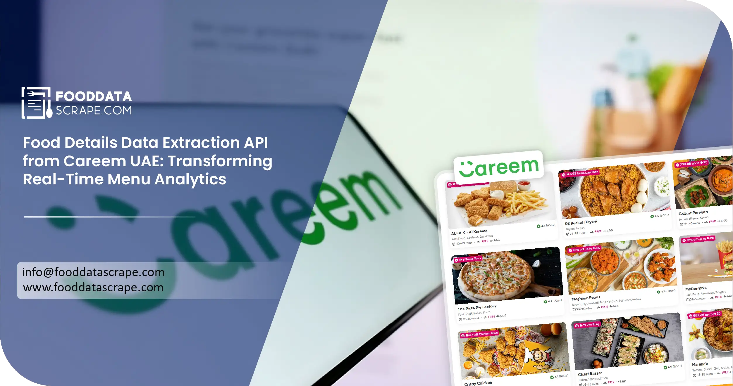 Careem Food Delivery UAE Data Scraping